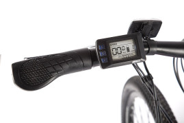 Электровелосипед Eltreco XT 600 D (черно-синий)