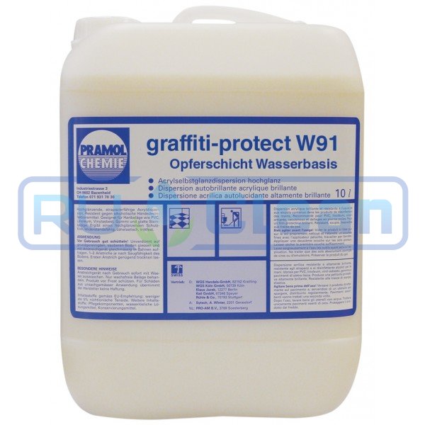 Средство Pramol GFAFFITI PROTECT W-91 10л