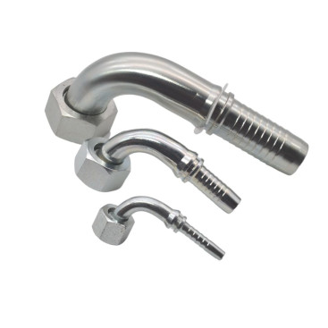 Фитинг высокого давления DKO-L (DN12, М18х1.5г, 90гр, оцинк) Robin