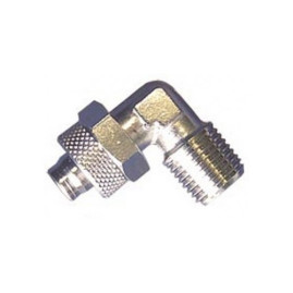 Переходник угловой 1/4"ш-обжим (10бар, оцинк) PROCAR