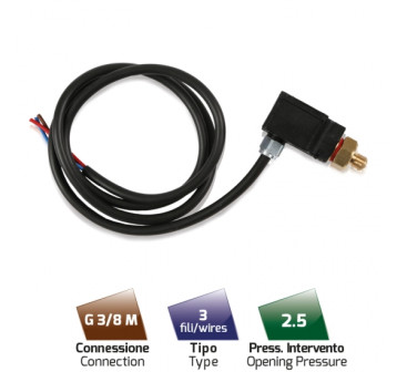 Датчик давления (3/8"ш, д.о. 25бар) MTM