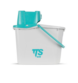 Ведро TTS NI JUNIOR (14л, отжим зеленый, ручка зеленый)