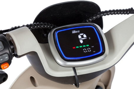 Трицикл электрический Rutrike Gelbert Ogma (48/60V, 650W, серо-голубой) (0000252-3051)