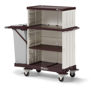 Тележка TTS MagicArt 26 Safety (открытая, держ. мешка, белый)