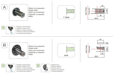 Мембранный насос Comet BP130 D (20 бар, 124 л/мин, ВОМ 1&quot;3/8)