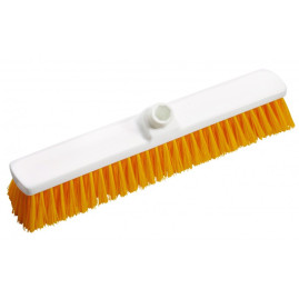 Щетка подметальная Haug Bursten (400х60мм, средней жесткости, желтый)