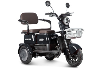 Трицикл электрический Rutrike Gelbert Sun (48/60V, 650W, черный)