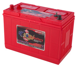 Тяговый аккумулятор U.S. Battery US 31DC XC2 (12В, 99Ач, кислота)