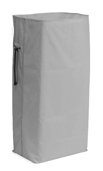 Мешок TTS (пласт, 150 л, для мусора, серый)