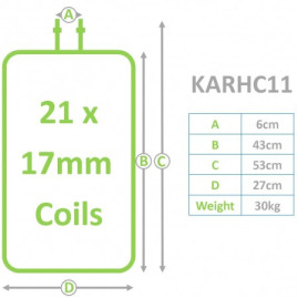 Змеевик (277х540мм, для HDS 895 H) R+M