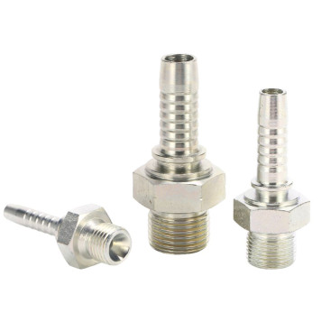 Фитинг высокого давления BSP (DN16, 1/2ш, оцинк) Robin