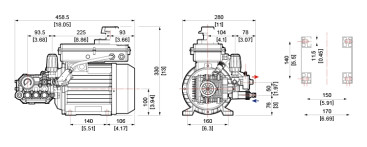 Мойка высокого давления Comet MTP ZW-K 13/180 TS VA