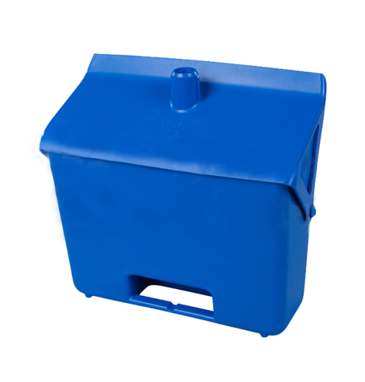 Совок FBK (с крышкой, без ручки, синий)