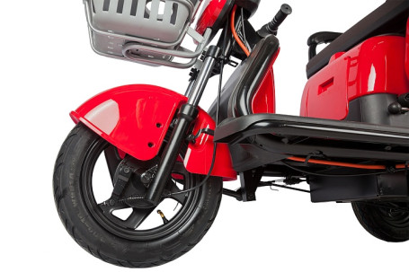 Трицикл электрический Rutrike Gelbert Sun (48/60V, 650W, красный) (0000271-3059)