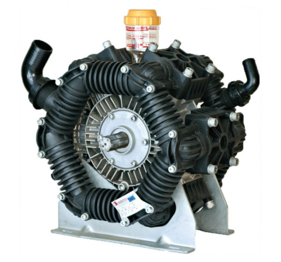 Насос мембранный Bertolini POLY 2260 VD (15бар, 260л/мин, ВОМ 1&quot;3/8, 2х-сторонний)