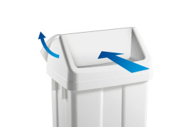 Ведро TTS MAX (25л, крышка маятниковая, зеленый)