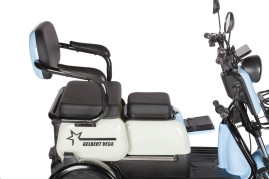 Трицикл электрический Rutrike Gelbert Vega 48V/60V 600Вт (голубой)