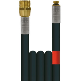 Шланг для канализации (10м, 1SN-DN06, М22х1.5ш-1/4"ш, 350бар) TOR