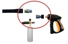 Пенная насадка PA LS3 (к-кт для проф. Porto, KW)