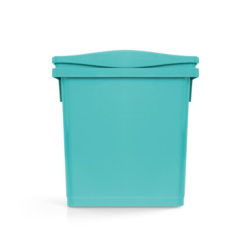Ведро TTS (4л, прямоугольн, полипропилен, зеленый)