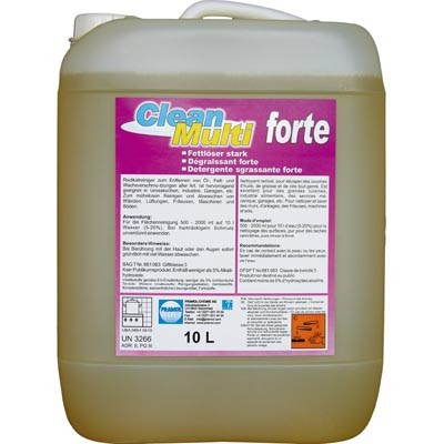 Щелочной очиститель CLEANMULTI FORTE 10л