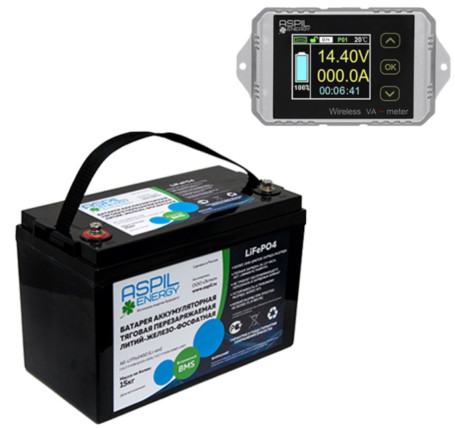Тяговый аккумулятор Aspil (36В, 48Ач, LiFePO4)