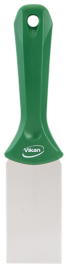 Скребок ручной Vikan (50мм, нерж, зеленый)