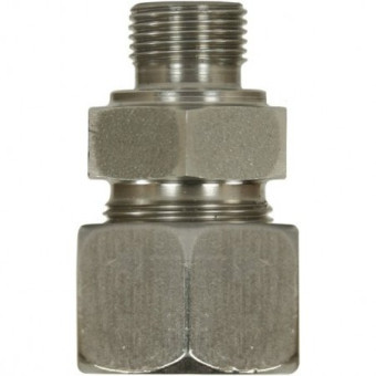 Резьбовое соединение (10 мм-1/4"ш, тип GE, конус 24) R+M