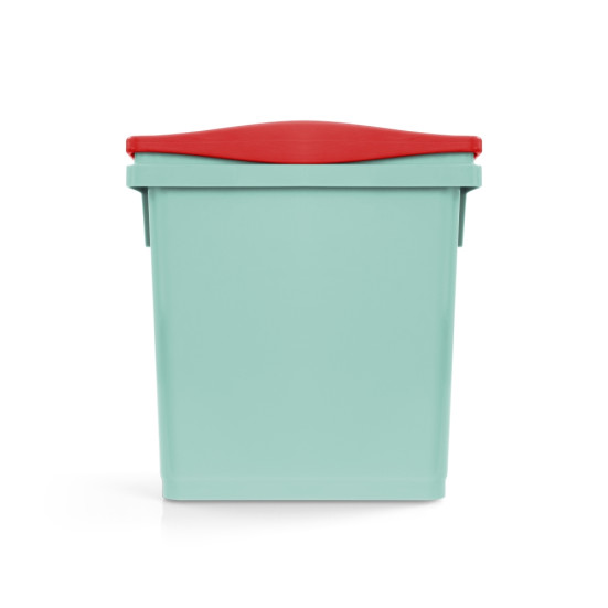 Ведро TTS BCS (4л, прямоугольн, полипропилен, красный)