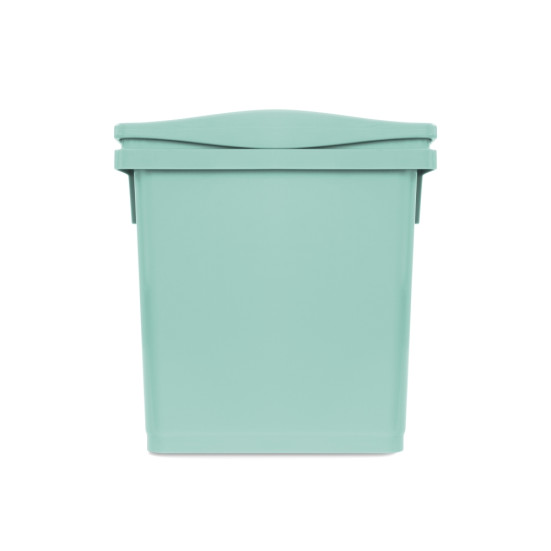 Ведро TTS BCS (4л, прямоугольн, полипропилен, зеленый)