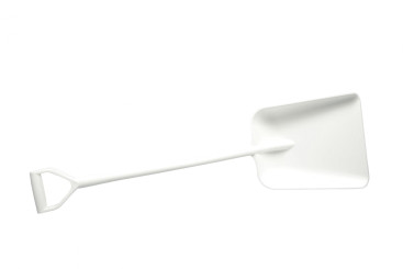 Лопата литая FBK (полипропилен, 330х380х1120 мм, белый)