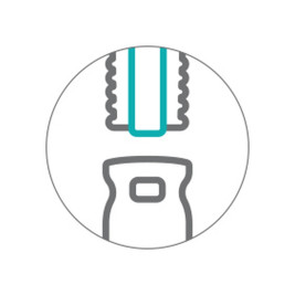 Держатель TTS (для шубки, Lampo, Т-образный фиксированный, 25см)