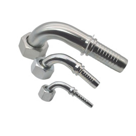 Фитинг высокого давления DKO-L (DN20, М30х2г, 90гр, оцинк) Robin