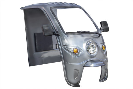 Кабина для грузового трицикла Rutrike (серый)