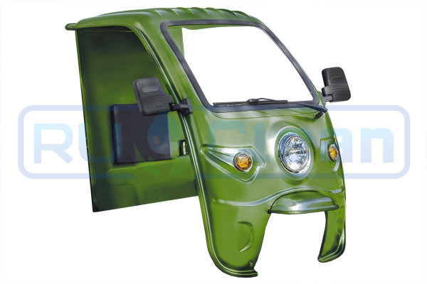 Кабина для грузового трицикла Rutrike (темно-зеленый)
