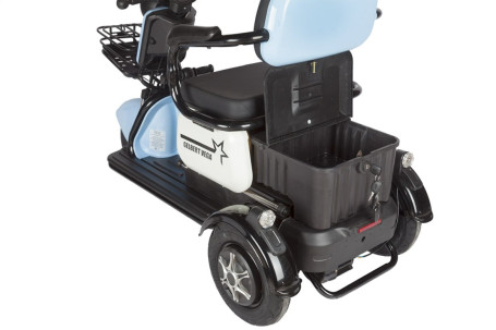 Трицикл электрический Rutrike Gelbert Vega (48/60V, 600W, фиолетовый) (0000136-3067)