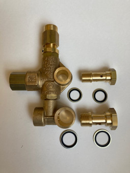 Регулятор давления PA VB75 (220бар, 30л/мин, 1/2"г-3/8"г, X:5 Y:56)