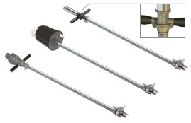 Держатель моечной головки МI85 (915мм, 22л/мин, 140бар, 90гр, нерж, вх.3/4"г)