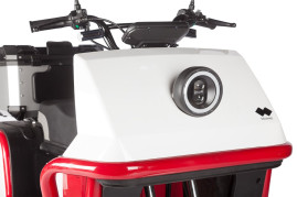 Трицикл электрический Wanshida DOUHAO (60V, 800W, черно-серый)