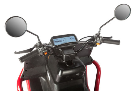 Трицикл электрический Wanshida DOUHAO (60V, 800W, черно-серый) (0000294-3068)