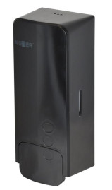 Диспенсер для мыла Nofer EVO (нажимной, черный)