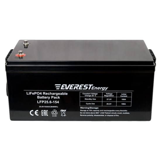 Тяговый аккумулятор Everest Energy (24В, 154Ач, LiFePO4)