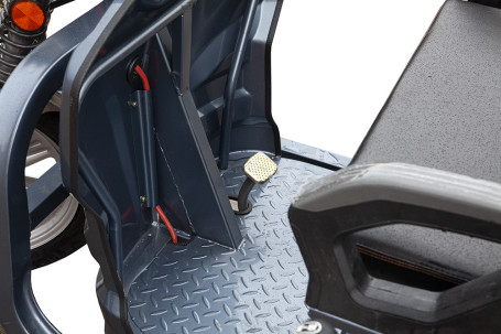 Трицикл электрический Rutrike Титан NEXT 2000 60V1500W (синий)