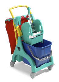 Тележка TTS NICK PLUS 10 (25л, с мешком для мусора)