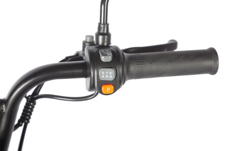 Трицикл электрический Wanshida HOT HATCH (60V, 650W, черно-зеленый) (0000288-3072)