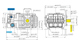 Насос высокого давления Bertolini KKL 4216 (1450 об/мин)