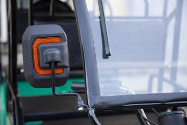 Трицикл электрический Rutrike Рикша 60V1000W (синий)