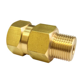 Переходник вращающийся 3/8ш-3/8г (нерж/лат) TOR