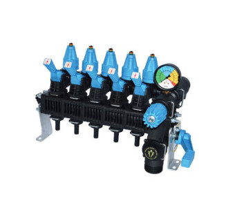 Узел управления Bertolini Multicontrol 5 RS (20бар, 160л/мин, с фильтром)