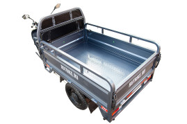 Трицикл электрический Rutrike Мастер 1500 60V1000W (серый)